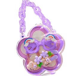 Babymoon 6 Pcs Baby Girl Gift Box Sunglasses, Hair Accessories, Hair Clips, Rubber Band-image-52