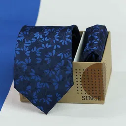 Tossido Men Necktie & Pocket Square Accessory Gift Set-image-44