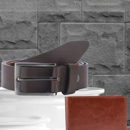 Kastner Men Set Of 2 Belt & Wallet Accessory Gift Set-37