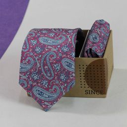 Tossido Men Necktie & Pocket Square Accessory Gift Set-image-35