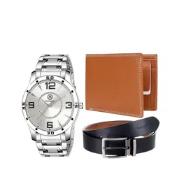 MarkQues Set of 3 Men's Watch, Wallet And Belt Festival Combo Gift Set-picture-23