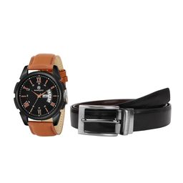 MARKQUES Men Watch and Belt Accessory Gift Set-37