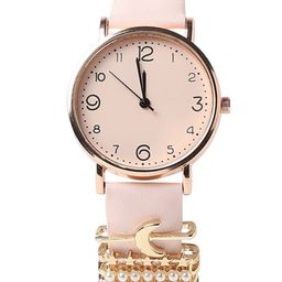 HAUTE SAUCE by  Campus Sutra Analogue Watch With Crescent Moon Watch Charm AW23_HSCW5097 image 3