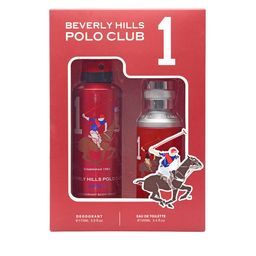Beverly Hills Polo Club Men Sport No.1 Gift Set - EDT 100ml + Sport Deodorant 175ml image 3