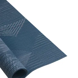 MARKET99 4 Pcs Blue Triangle Pattern Table Runners image 5