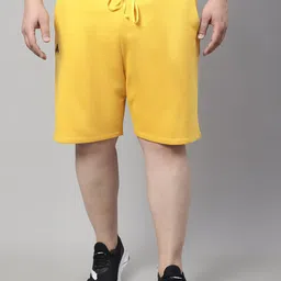 Rute Men Plus Size Pure Cotton Rapid Dry Shorts-image-67