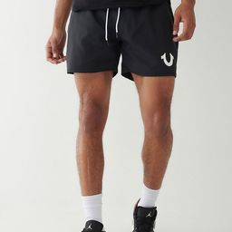 True Religion Men Mid-Rise Loose Fit Shorts-image-43