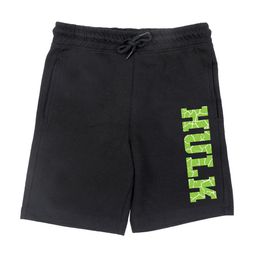 Marvel by Wear Your Mind Boys Black Superhero Printed Hulk Hot Pants Shorts-image-33