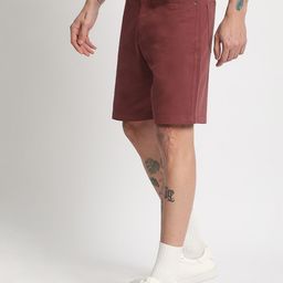 THE BEAR HOUSE Men Slim Fit Pure Cotton Shorts-image-67