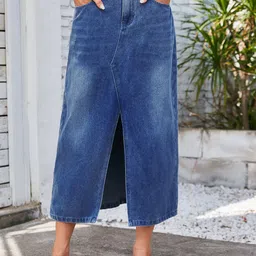StyleCast Straight Maxi Skirt-picture-49