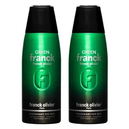 Franck Olivier Men Set of 2 Green Franck Odour Control Deodorant Spray - 250 ml each-10