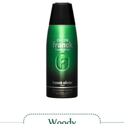 Franck Olivier Men Set of 2 Green Franck Odour Control Deodorant Spray - 250 ml each image 4