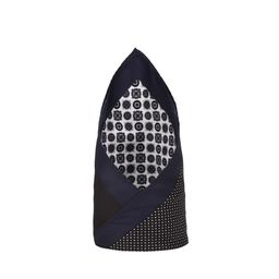 Van Heusen Black Pocket Square-40