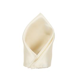 Van Heusen Cream Coloured Solid Pocket Square-picture-26
