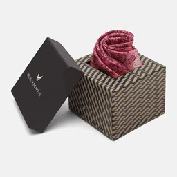 Blackberrys Men Printed Silk Pocket Square-image-91