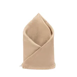 The Tie Hub Men Khaki-Coloured Solid Pocket Square-picture-48