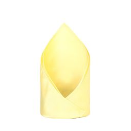 Van Heusen Men Yellow Solid Pocket Square-image-69