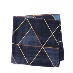 Bubber Blu Men Keel Printed Pocket Square-image-17