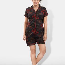 Be You Abstract Printed Night suit-image-38