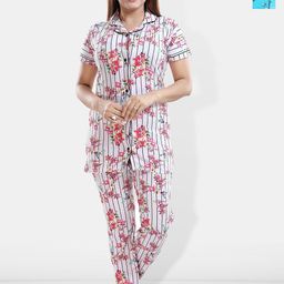 Be You Pack of 2 Printed Cotton Night suit-picture-10