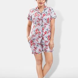 Be You Floral Printed Night Suit-image-41