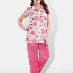 Be You Women Floral Printed Night suit-image-29