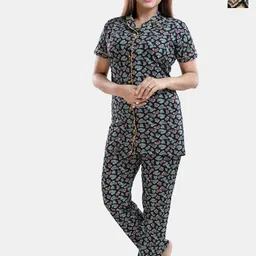 Be You Women Printed Night suit-image-19