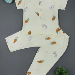 Baby Moo Kids Conversational Printed Pure Cotton Night Suit-image-49