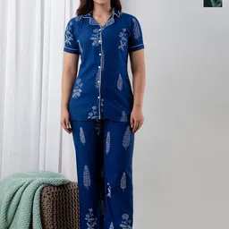 Krati Creations Women Printed Night suit-image-36
