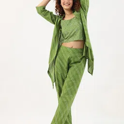SANSKRUTIHOMES Printed Pure Cotton Night Suit-image-37