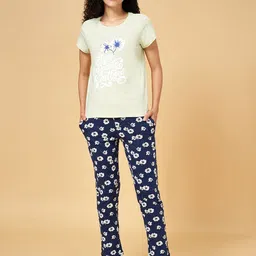 YU by Pantaloons Typography Printed Pure Cotton Night Suit-picture-31