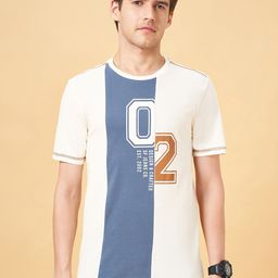 SF JEANS by Pantaloons Graphic Printed Slim Fit Cotton T-shirt-image-22