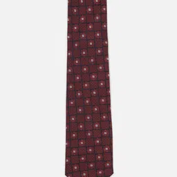 Peter England Men Woven Design Broad Tie-picture-36