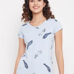 Duke Blue Print Top-picture-14