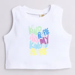 AWW HUNNIE Kids Typography Printed Round Neck Knitted Top-picture-35