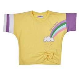 Peppermint Girls Graphic Printed Crop Top-image-16