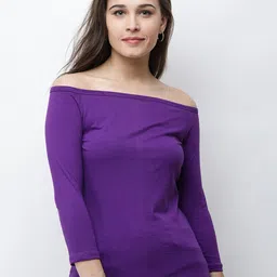 BAESD Off-Shoulder Cotton Bardot Top-picture-56
