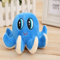 SKYLOFTS Infant Kids Blue Octopus Solid Soft Toy-10