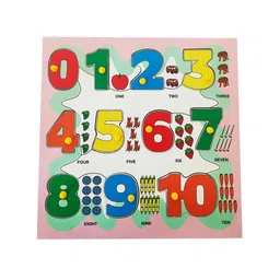 Wembley Toys Kids Red & Yellow Puzzle Board-picture-25