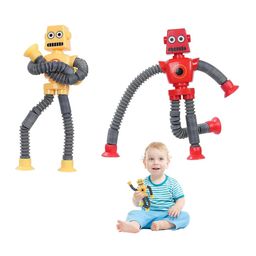 Kidology Set of 2 LED Telescopic Suction Cup Robotics Toy-13