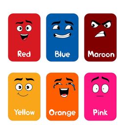 ilearnngrow 12-Pcs Skill Development Colours Flash Cards image 3