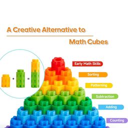 PLANET of Toys 150 Pieces Hexagonal Building Blocks Set image 4