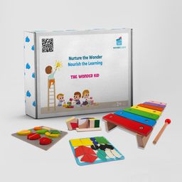 wonderLearn Kids Multi-Coloured Skill Development Colour Recognition Montessori Toys image 4