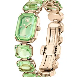 SWAROVSKI Women Embellished Rectangular Dial Analogue Wrist Watch 5630834-image-2
