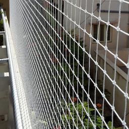 Kuber Industries White Pigeon Control UV Stabilized Anti-bird Net image 5