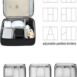 Kuber Industries Black Regular Multi-Utility Organiser image 2