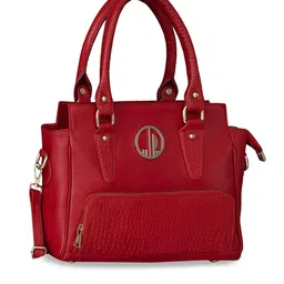 HiLEDER Pure Leather Structured Handheld Bag-1