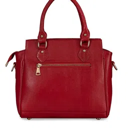 HiLEDER Pure Leather Structured Handheld Bag image 2