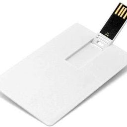 Kml Plain Credit Card Type Shape Pendrive 32 GB USB Flash Drive for Computers/Laptops/LED/Mobile-32 GB(White) image 1