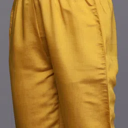 Varanga Ethnic Motifs Embroidered Regular Thread Work Kurta with Trousers & With Dupatta image 3